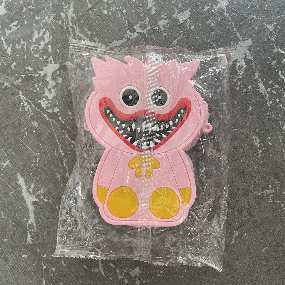 Poppy Playtime Huggy Wuggy Kissy Missy Pop Purse Push Bubble‎ Sensory Fidget Toy
